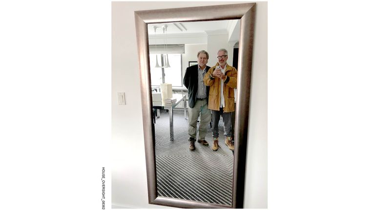 Steve Bannon and Jeffrey Epstein. Pic: @OversightDems