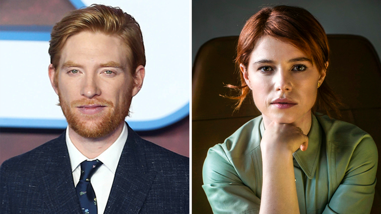 Domhnall Gleeson and Jessie Buckley voice scarecrows Harry O'Hay and Betty O'Barley