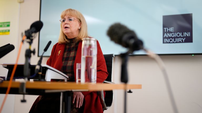 Inquiry chairwoman Lady Elish Angiolini. Pic: PA