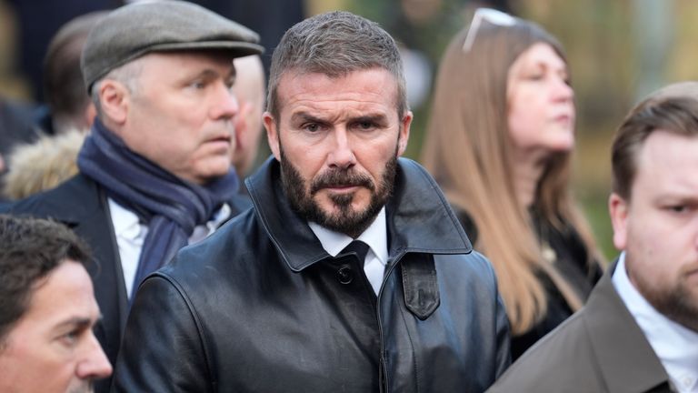 David Beckham. Resim: PA