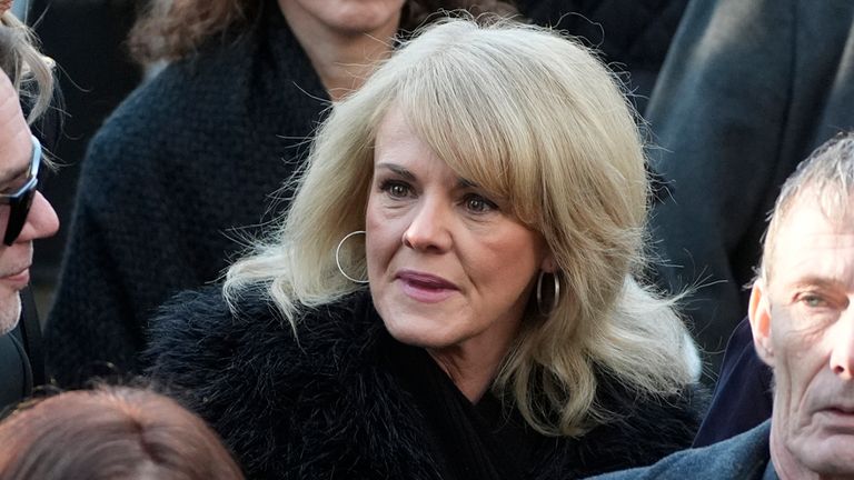 Aktris Sally Lindsay. Resim: PA
