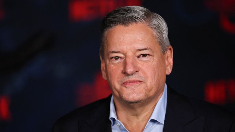 Ted Sarandos, CEO of Netflix. Pic: Reuters