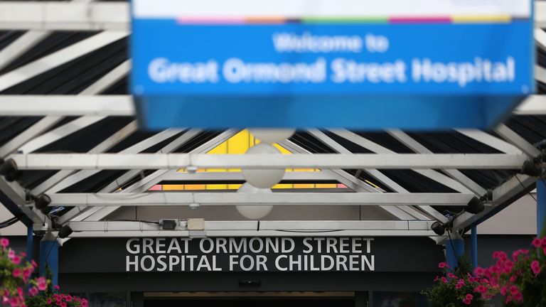 Great Ormond Street Hospital. File pic: Reuters