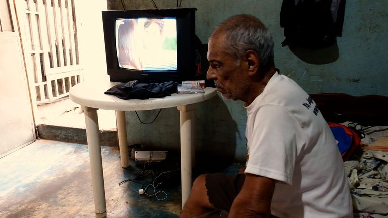 Orlando told Sky's Stuart Ramsay that before: 'You'd be happy, and have money. Now... there is no life'