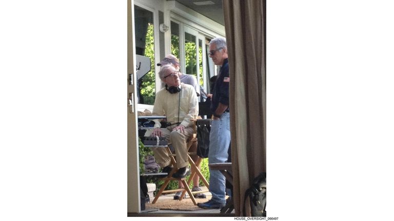 Woody Allen and Jeffrey Epstein. Pic: @OversightDems