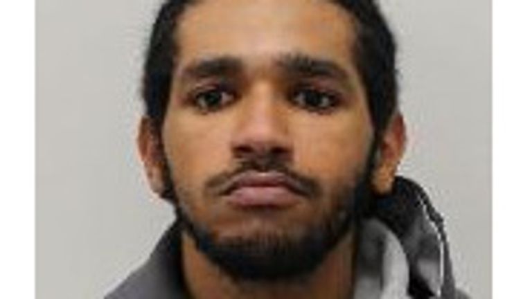 The man police want to speak to. Pic: Met Police