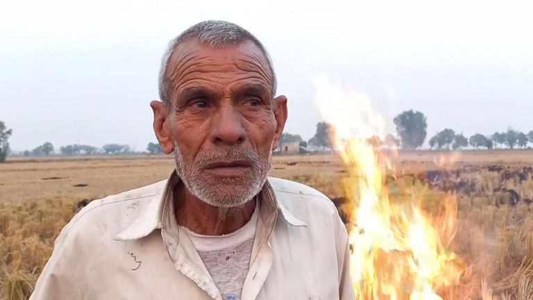 Ram Singh, um fazendeiro de Haryana