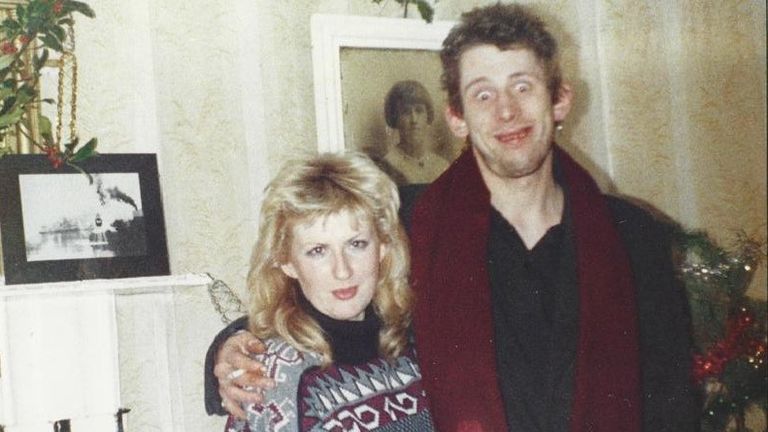 1987 年圣诞节。全家福