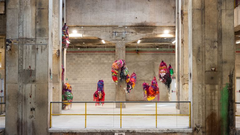 Hanging Sculpture 1 - 10 by Nnena Kalu. Pic: PA