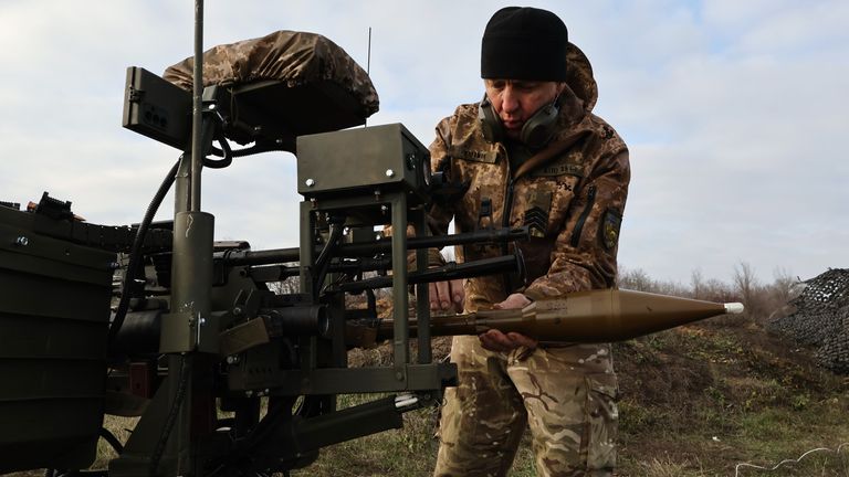 Ukraine has fought Russia's invasion launched in February 2022. Pic: AP