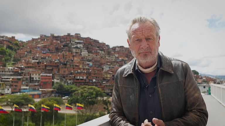 Sky's Stuart Ramsay reports from Venezuela.