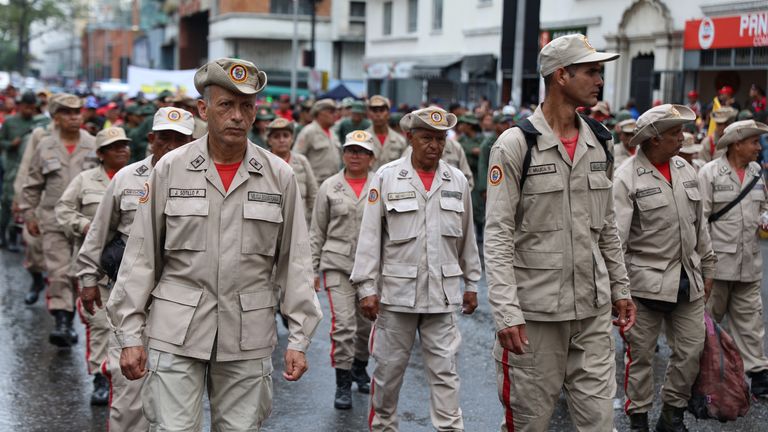 Many people are employed by or have ties to the security services