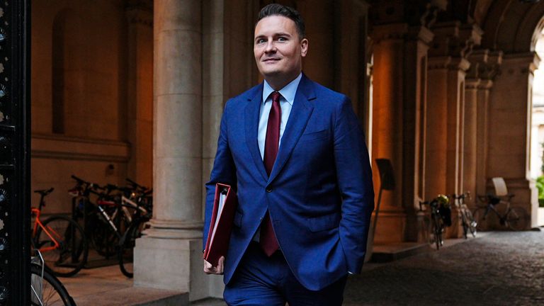 Streeting appeared to suggest closer relations with the EU could provide "enormous economic benefits".
Pic: PA