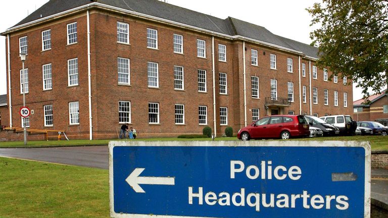 Wiltshire Police Headquarters. File pic: PA