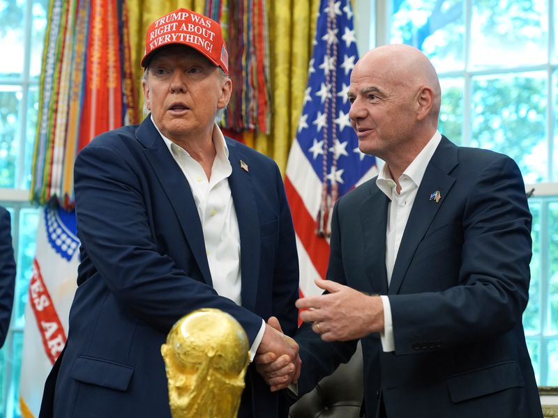Trump and Infantino: One special relationship