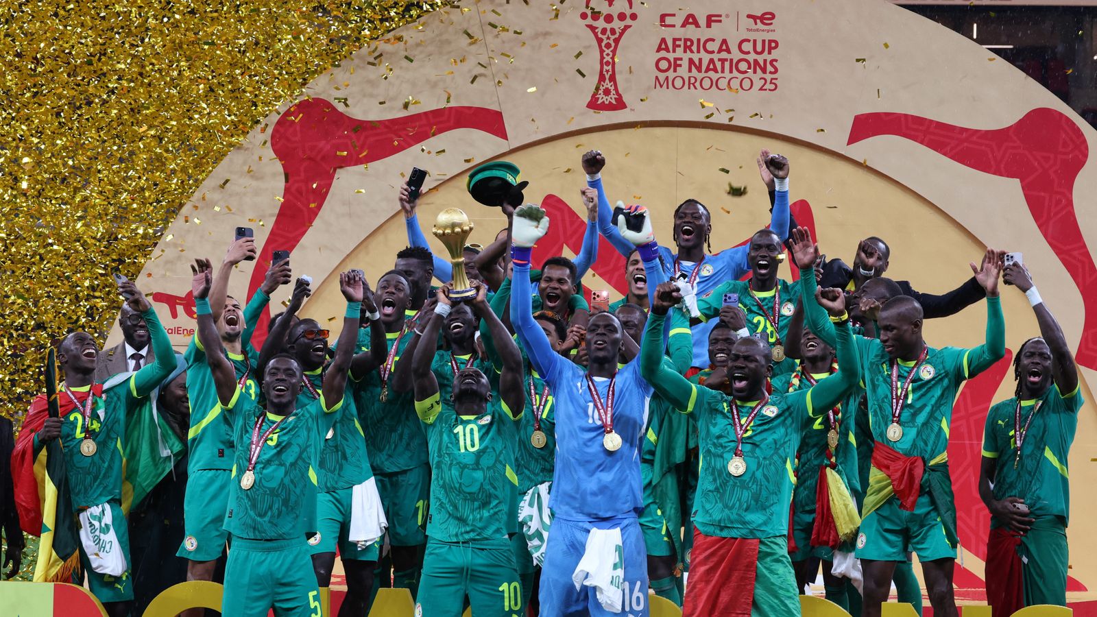 Senegal storm off pitch before defeating Morocco in chaotic Africa Cup of Nations final