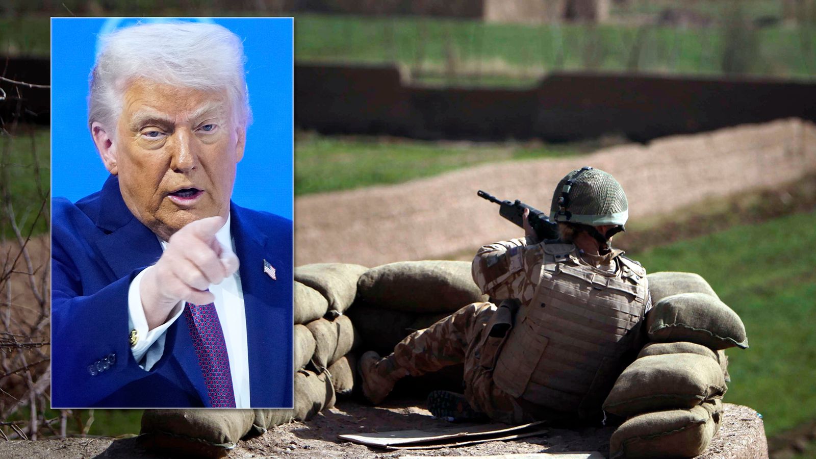 Trump wekt woede op door te beweren dat Amerikaanse bondgenoten uit de frontlinie van Afghanistan zijn gebleven | Brits nieuws