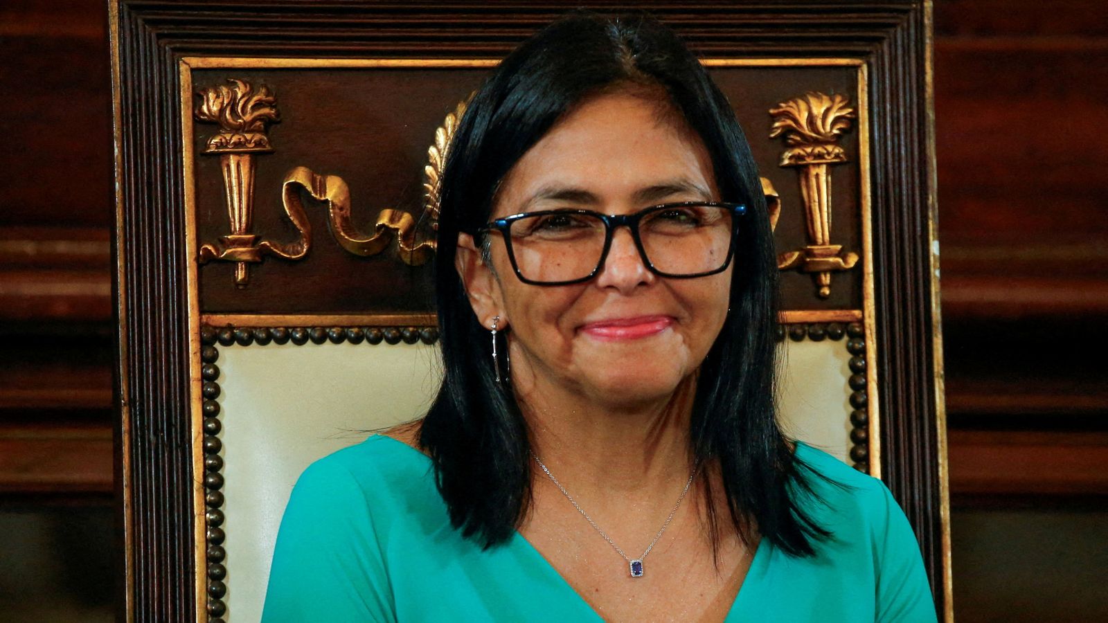 Maduro successor Delcy Rodriguez banned from UK for targeting political opponents