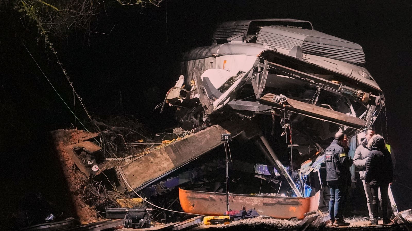 Driver killed and 37 injured after train derails near Barcelona