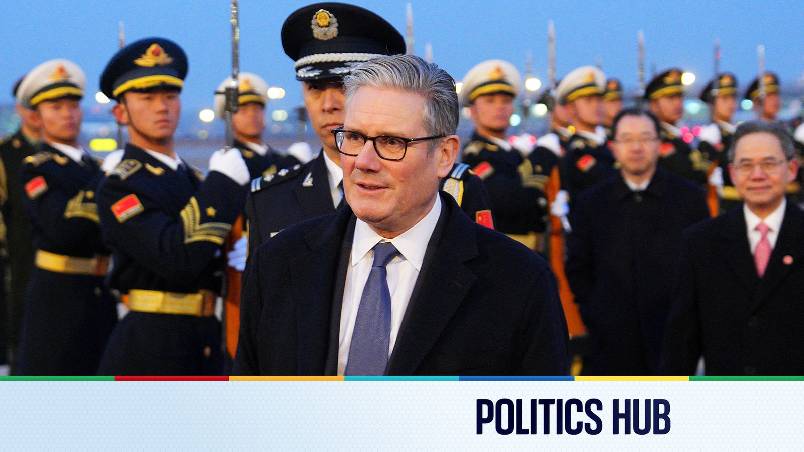 Politics latest: Starmer to hold talks with Xi in Beijing