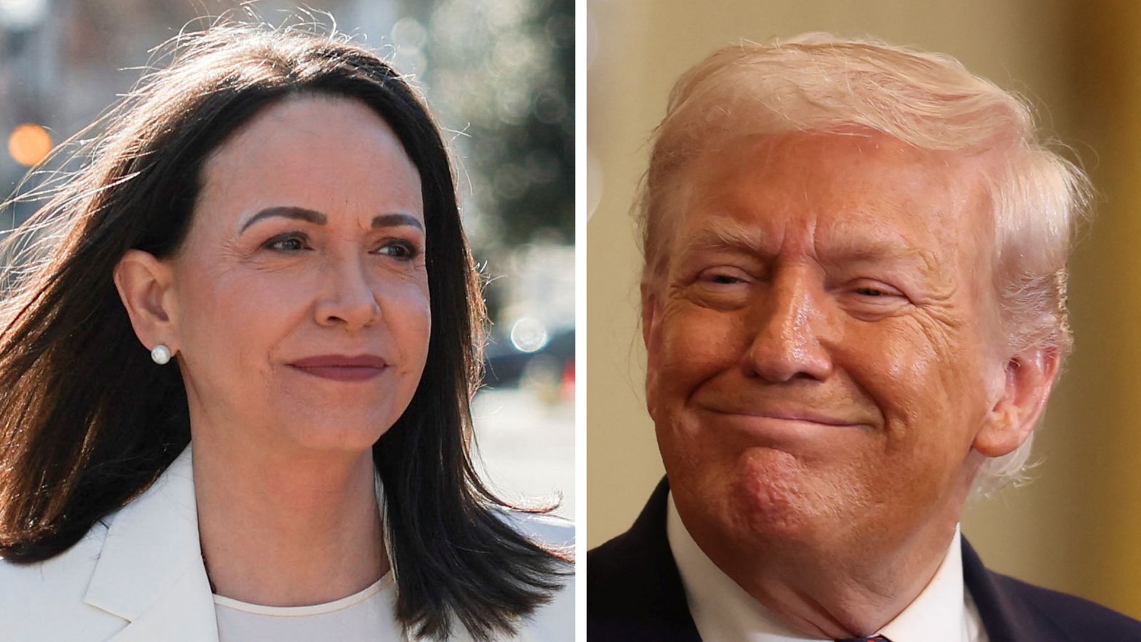 Trump recibe el Premio Nobel de la Paz por ganador venezolano en la Casa Blanca | Noticias de EE. UU.