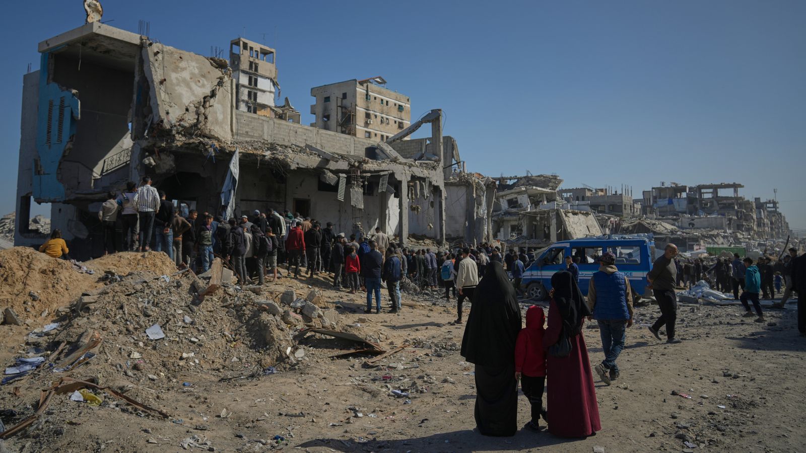 Israeli strikes kill at least 30 Palestinians in Gaza, hospital officials say