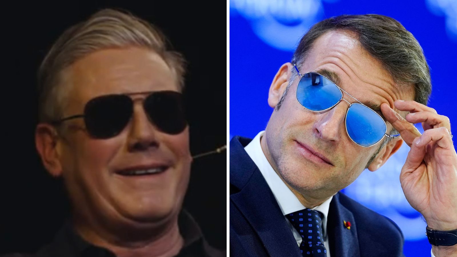 ‘Praat tegen me, Goose’: Starmer bespot Macron met Top Gun-model | Nieuws uit Groot-Brittannië
