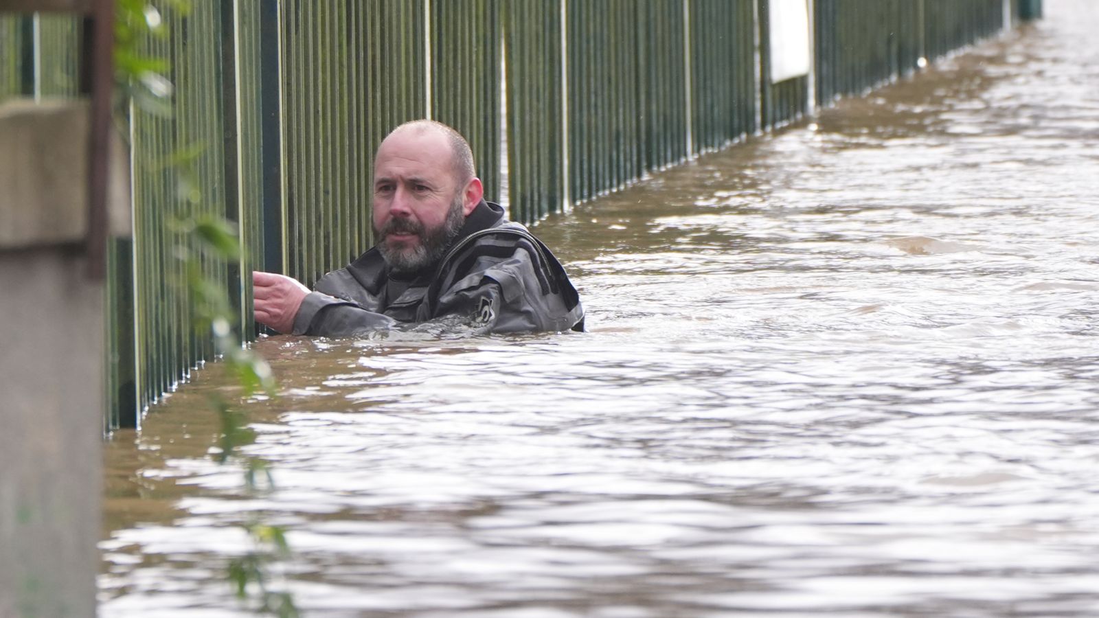 Storm Chandra in pictures as UK and Ireland lashed with heavy rain and ...