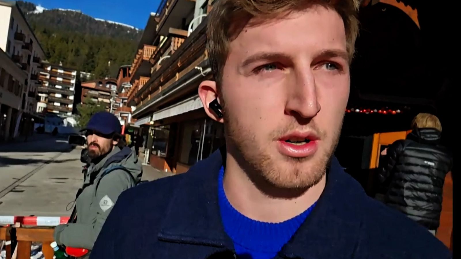 Swiss Rrsort Fire Witness describes moments after fire broke out at Swiss bar | World ...