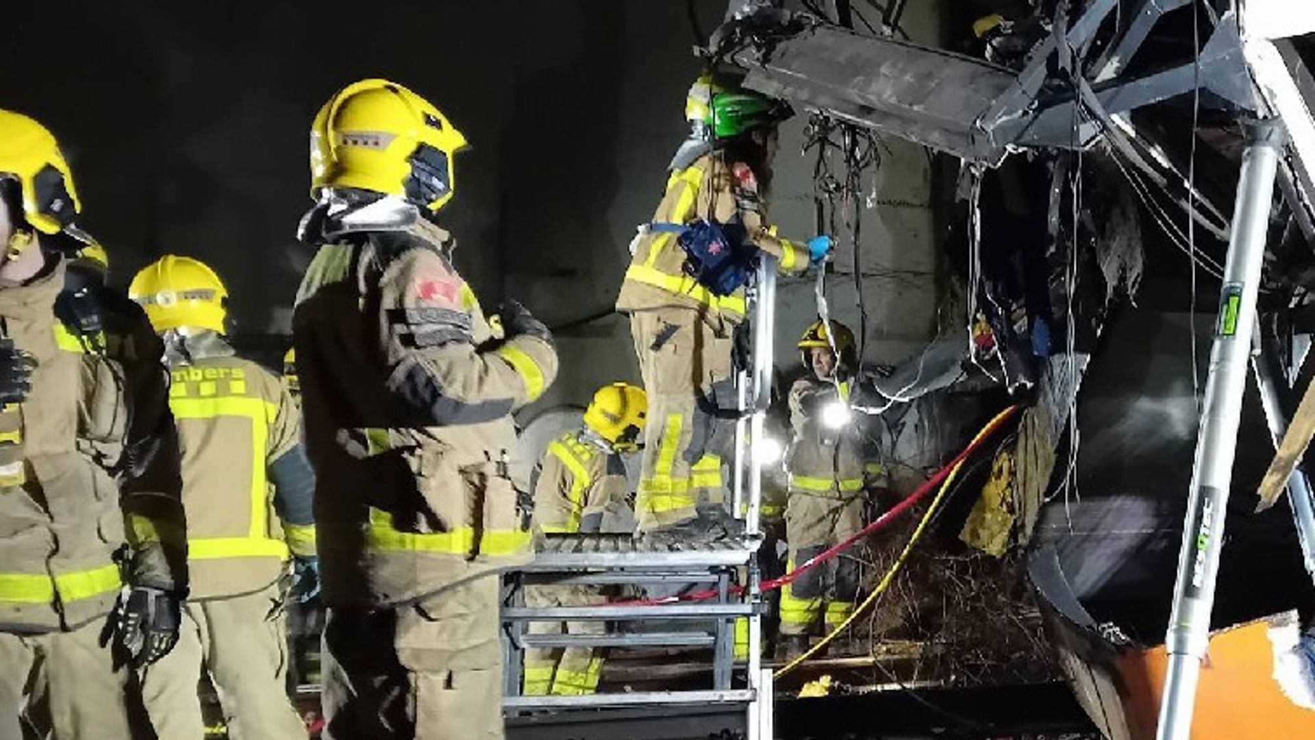 Driver killed and 20 injured after train derails near Barcelona