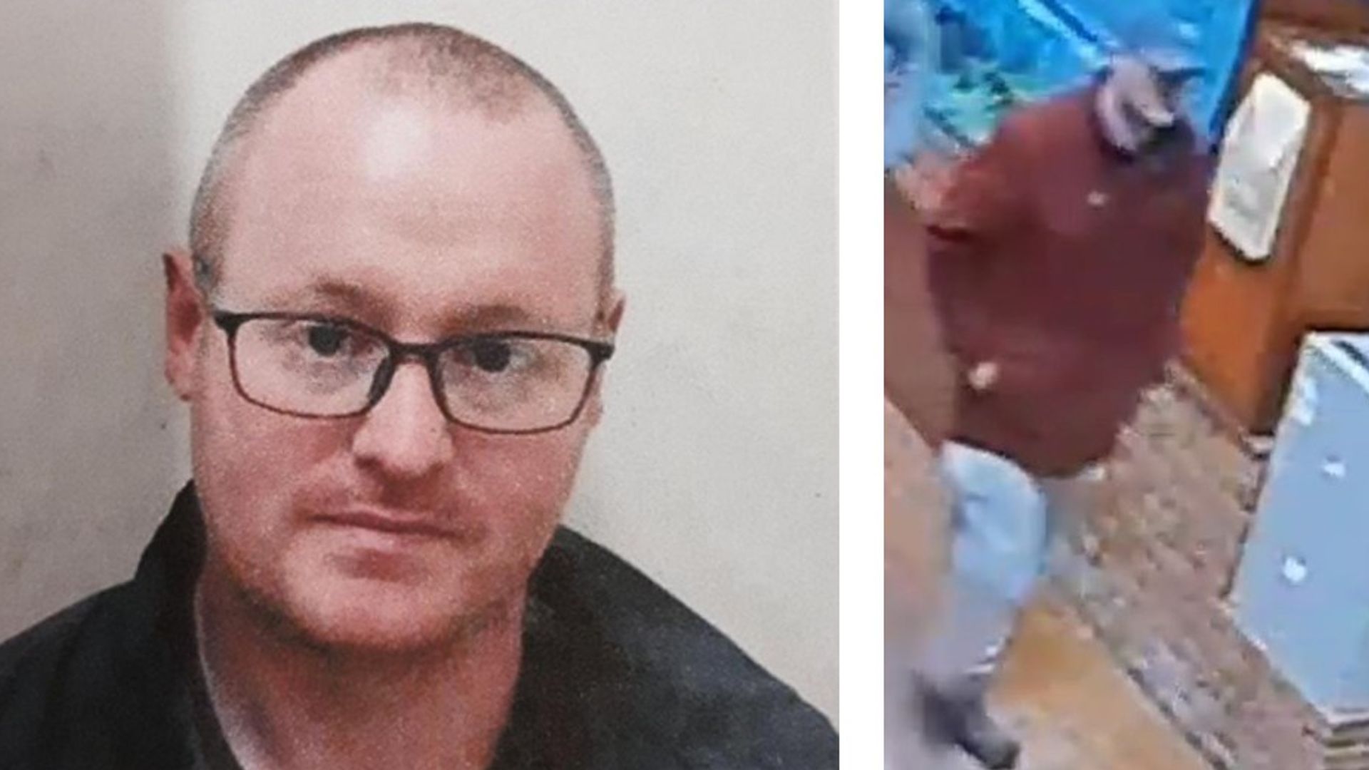 Murderer among two prisoners at large after absconding on New Year's Day