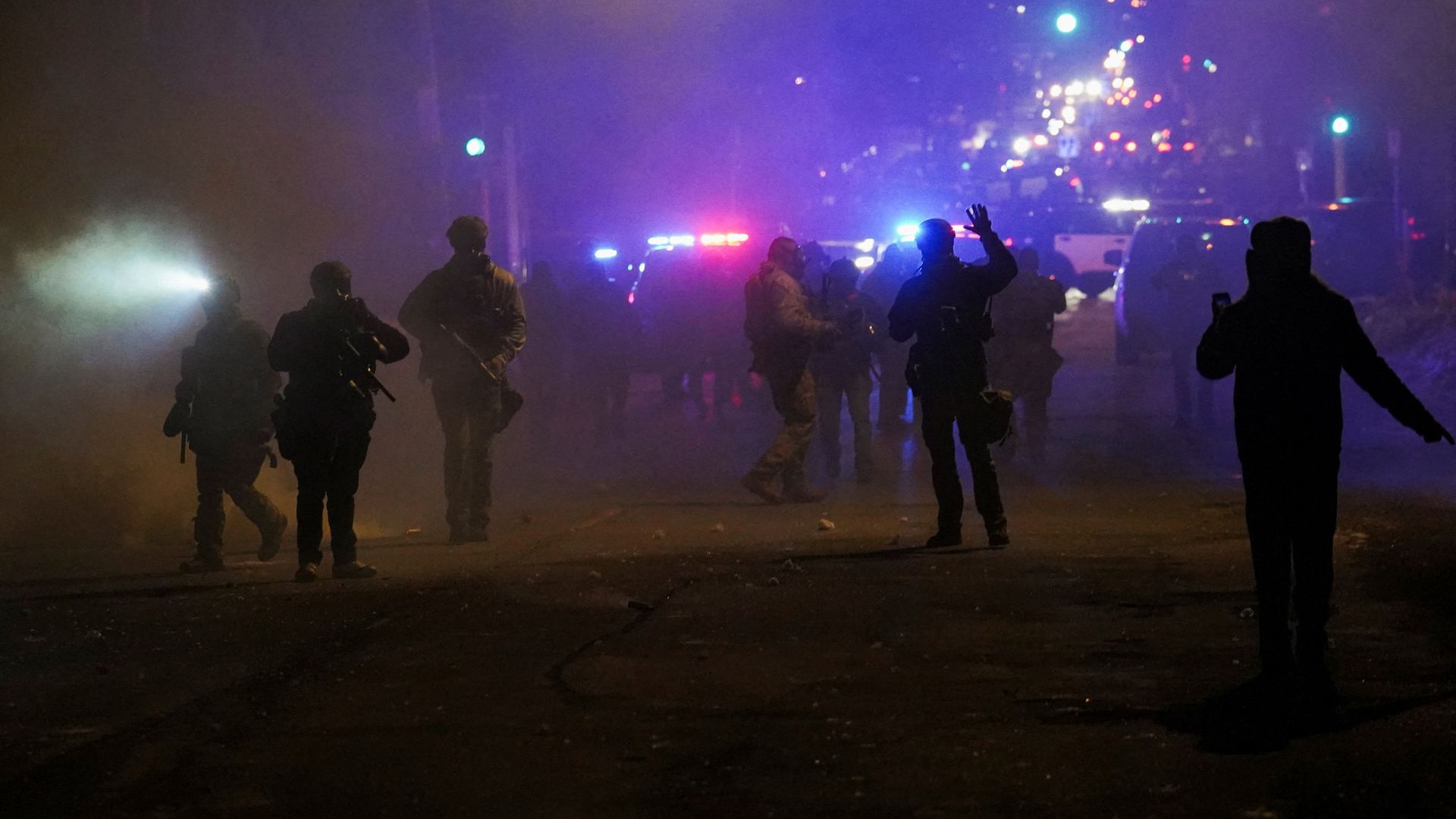 Clashes in US city after second ICE shooting in space of week
