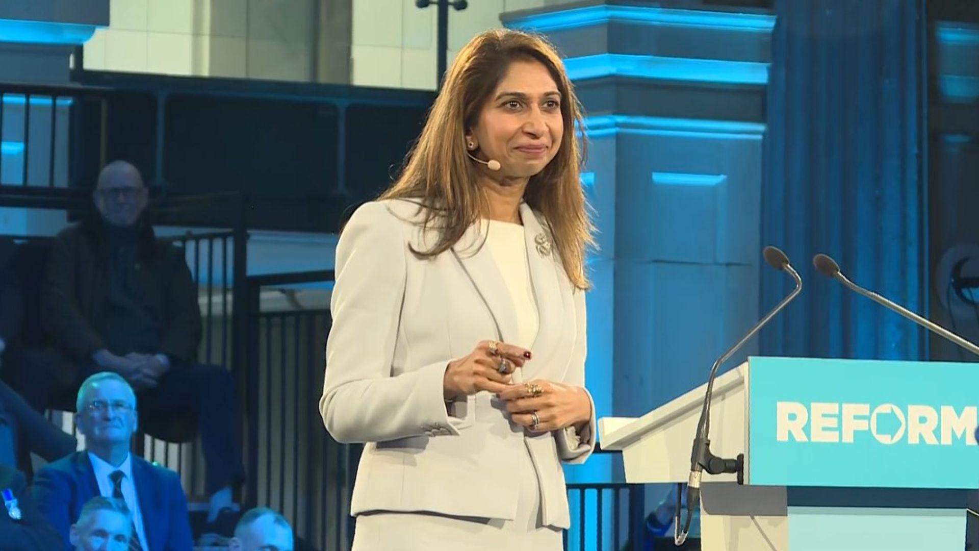 Former home secretary Suella Braverman defects to Reform UK