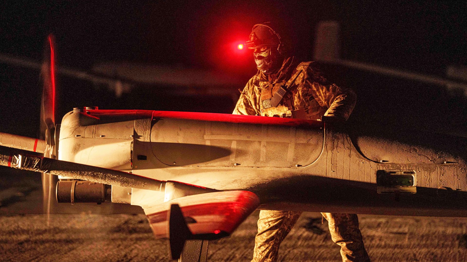 Russian oil depot fire after Ukrainian drone strike - as UN to meet over hypersonic missile attack