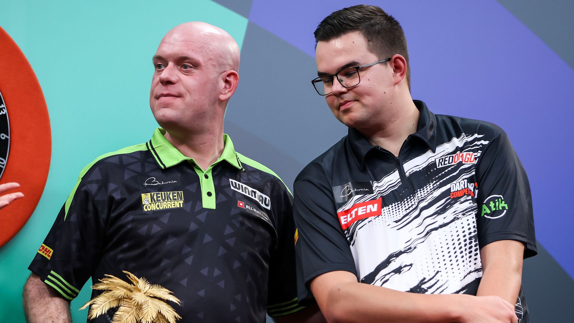 Van Veen living out 'childhood dream' playing alongside Van Gerwen