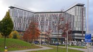 File photo originally used 13/11/23 of Queen Elizabeth University Hospital in Glasgow. Police are investigating the deaths of six patients w