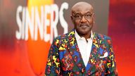 Delroy Lindo, pictured arriving for the European premiere of Sinners in London, has been nominated for an Oscar. Pic: Ian West/PA Wire