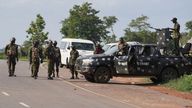 Nigerian Army soldiers patrol after a deadly attack in Yelwata, Benue State, Nigeria, last year. File pic: Reuters