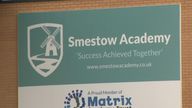 Smestow Academy, where the man's body was found