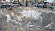 Aftermath of a Russian drone and missile attack in Zaporizhzhia
Wednesday, 28th January 2026, 10:35
