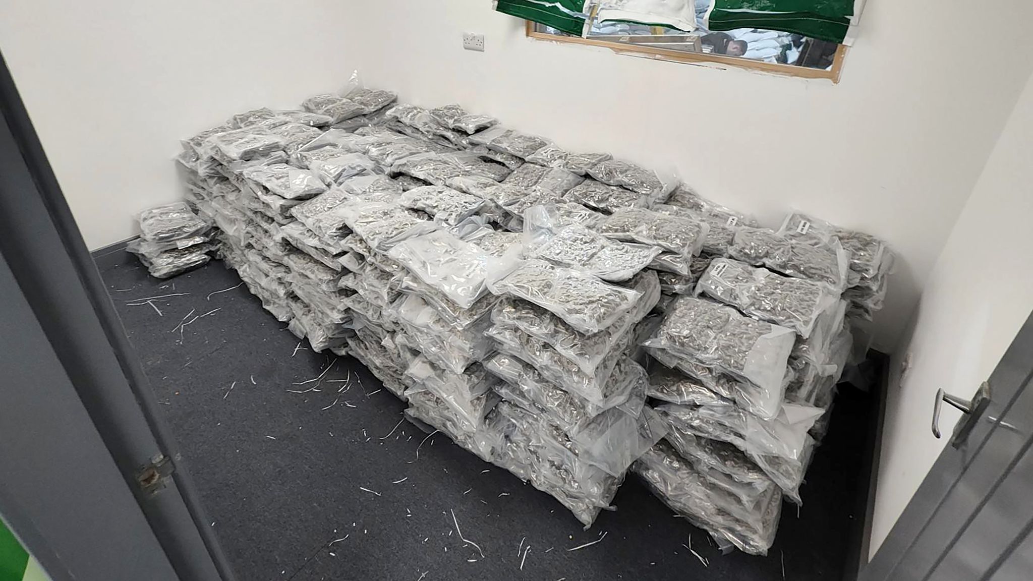 Two men charged after two tonnes of cannabis worth around £24m seized ...