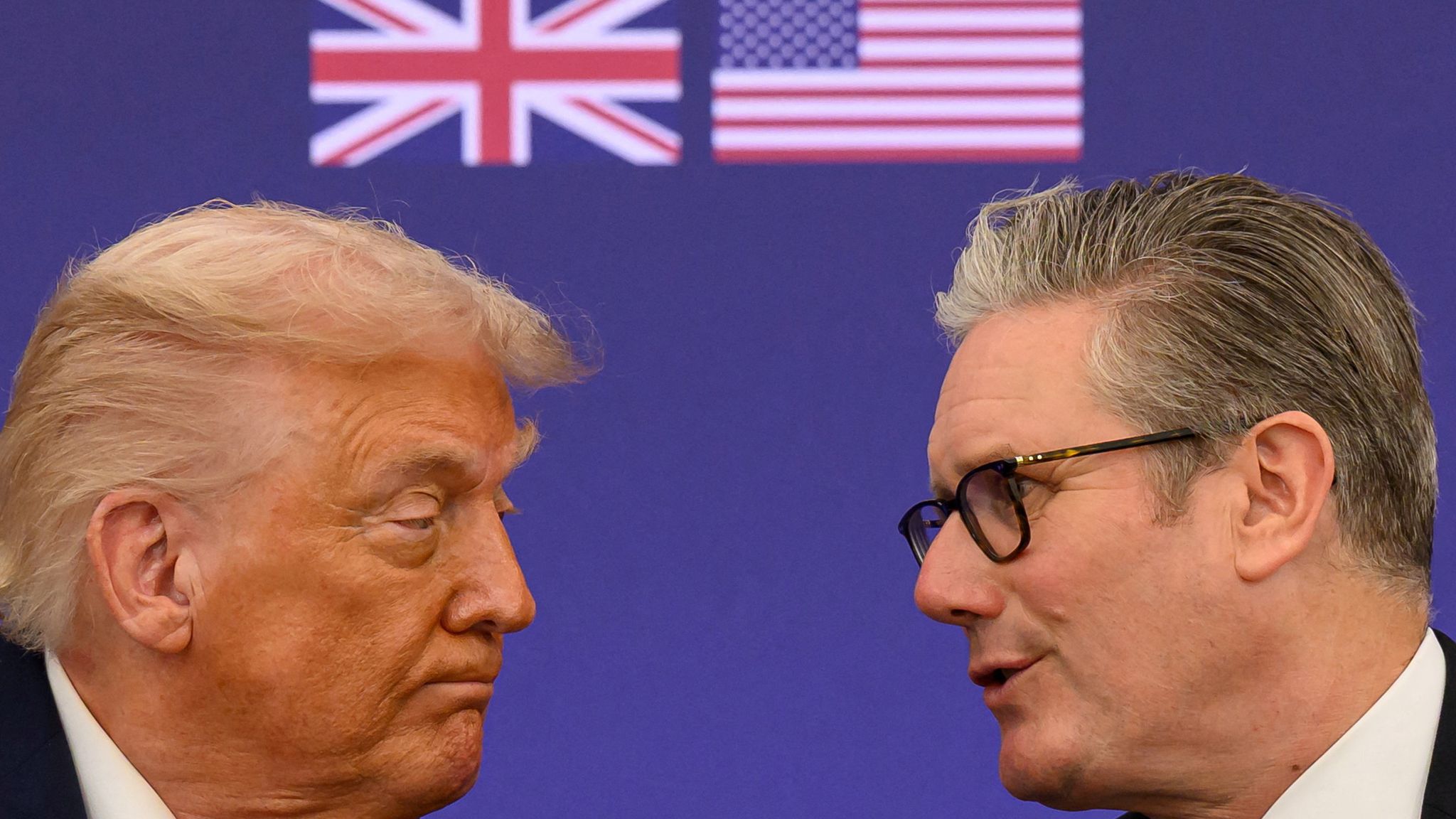 Trump threatens 'big tariff' if UK does not drop digital services tax ...