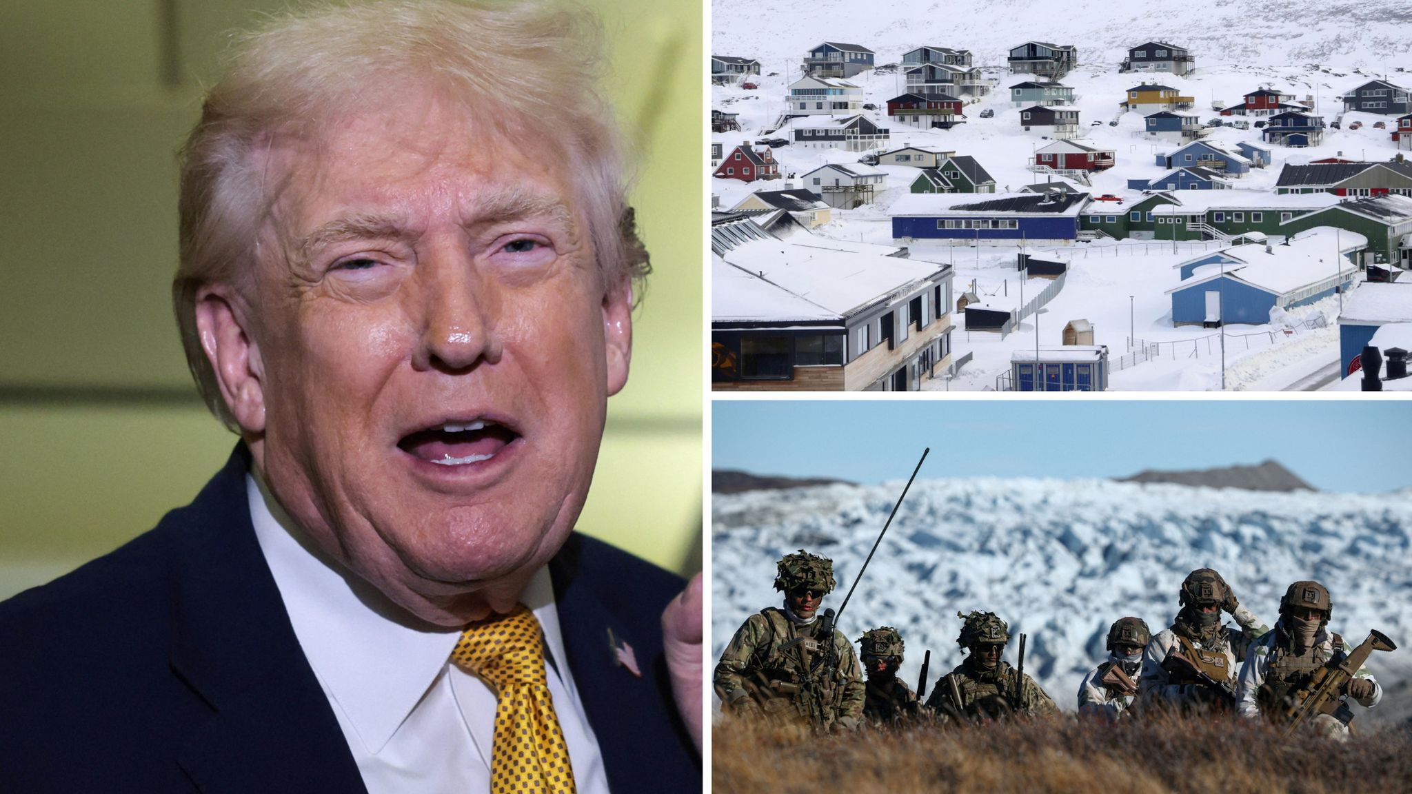 Trump says he's 'very serious' about taking Greenland - despite warnings it  will end NATO | World News | Sky News