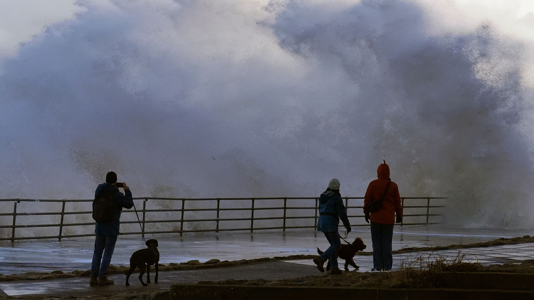 What is a weather bomb and how often do they affect the UK?
