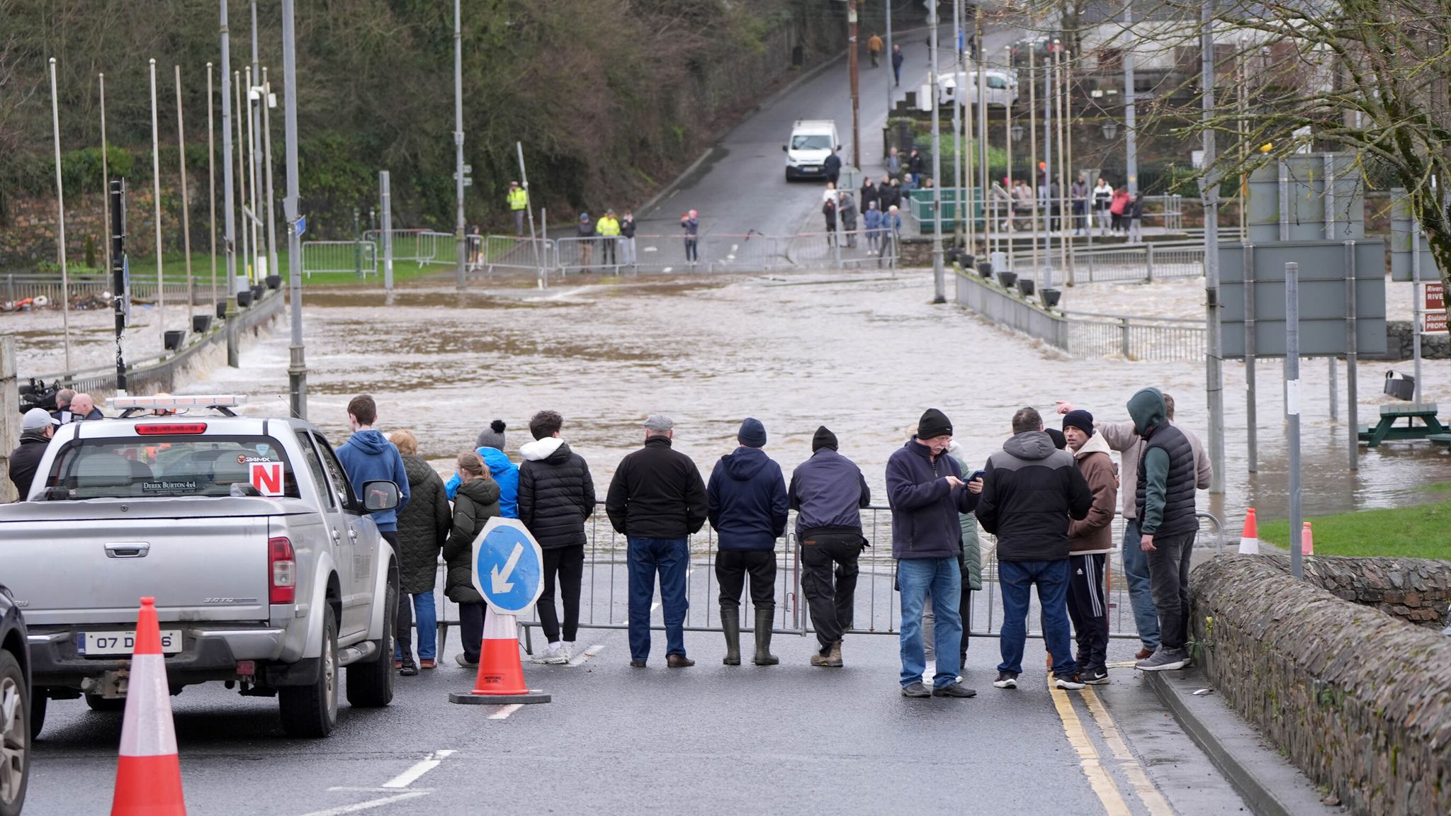 Storm Chandra in pictures as UK and Ireland lashed with heavy rain and ...
