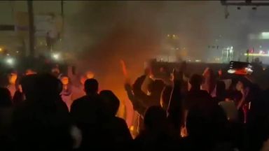 Before suppressing the protests in Iran