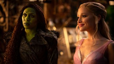 Cynthia Erivo and Ariana Grande in Wicked: For Good. Photo: Universal Pictures