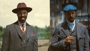 Michael B. Jordan as Smoke and Stack in Sinners. Photo: Warner Bros.