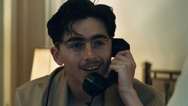 Timothée Chalamet is a favorite for his performance in Marty Supreme. Image: Entertainment Film Distributors