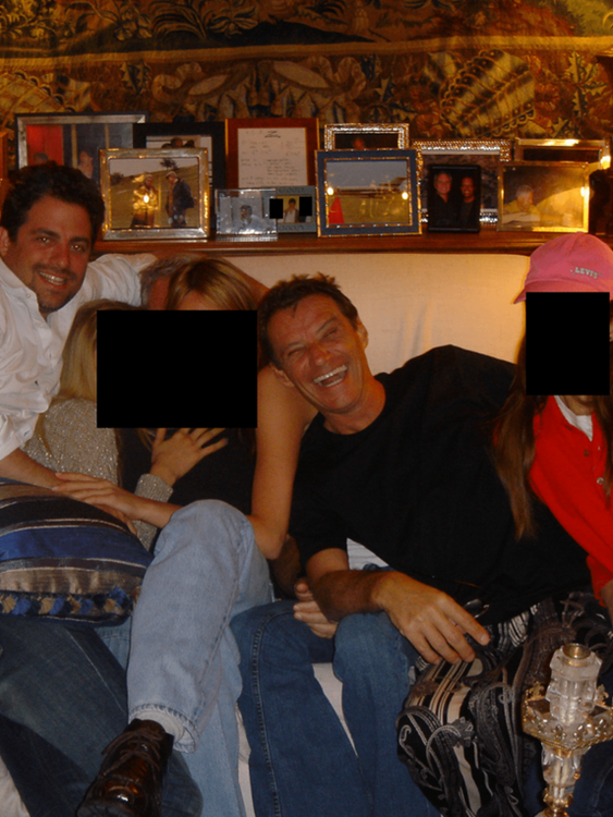 Brett Ratner with Jean-Luc Brunel. Pic: US Department of Justice